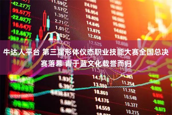 牛达人平台 第三届形体仪态职业技能大赛全国总决赛落幕 青于蓝文化载誉而归